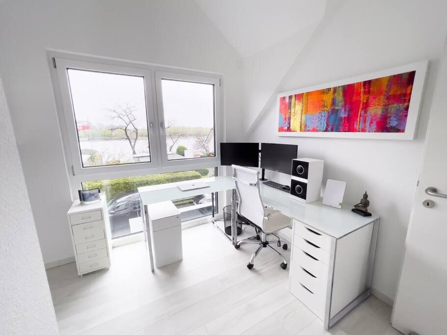 Villa Dreamy Vibes Mit Privatem Pool & Rheinblick Niederkassel Buitenkant foto