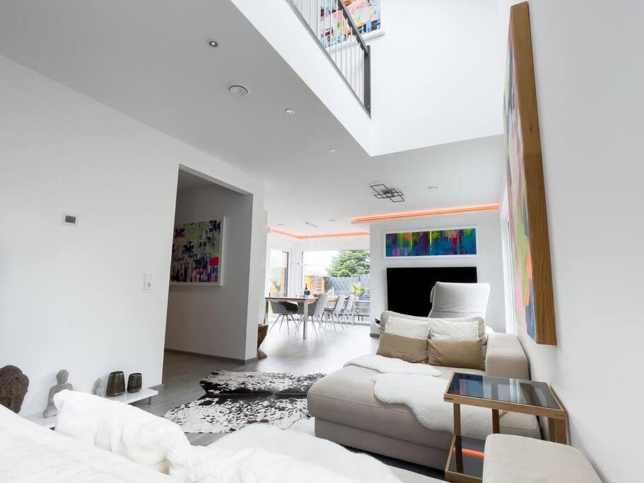 Villa Dreamy Vibes Mit Privatem Pool & Rheinblick Niederkassel Buitenkant foto